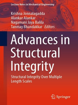 cover image of Advances in Structural Integrity